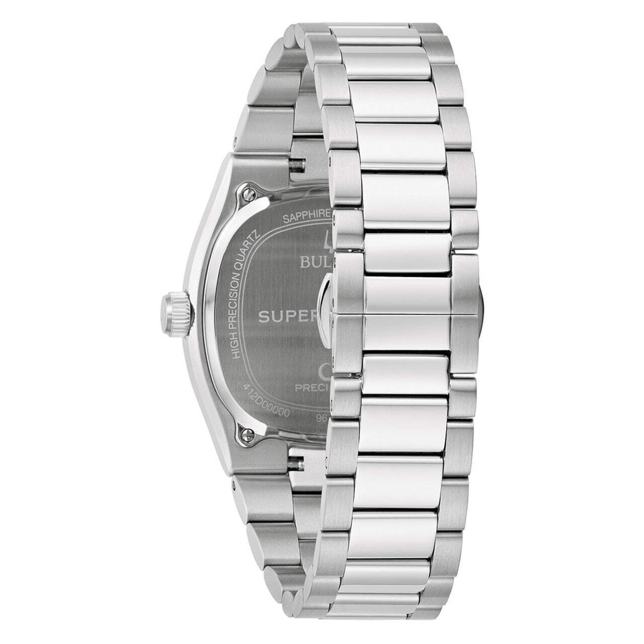 Bulova Super Seville 96B440 – 38mm Blue Dial, Sapphire Crystal, Precisionist Mov