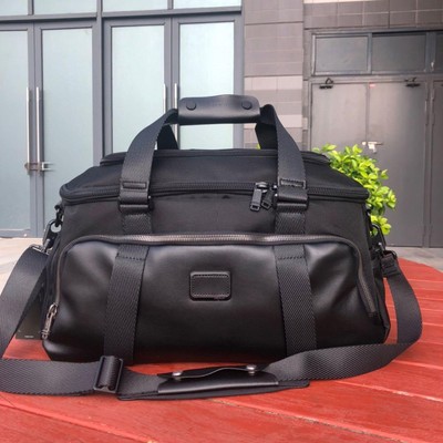 NEW TUMI ALPHA BRAVO McCoy 232322 Black Gym Duffle Bag Nylon  