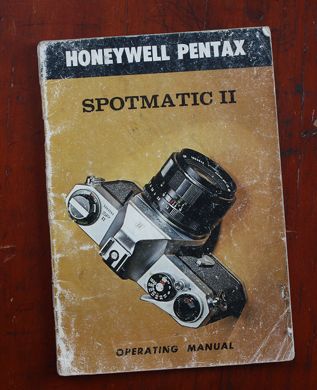 HONEYWELL ASAHI PENTAX SPOTMATIC II INSTRUCTION BOOK, WEAR AND TEAR/208027