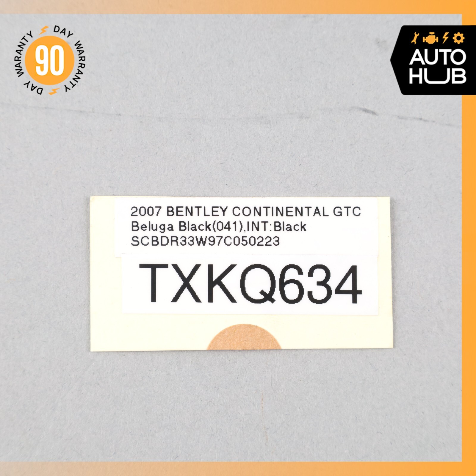 03-13 Bentley Continental GTC 6.0L Left Transmission Oil Cooling Line OEM 62k