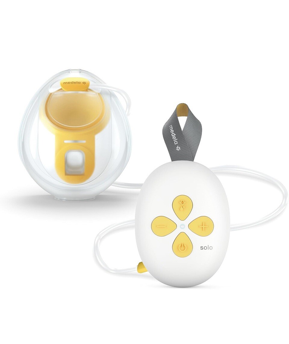 Medela Solo Hands-free Breast Pump, Compact and Intuitive Single Electric Pump
