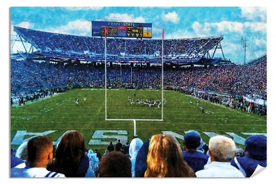 #ad #ad Penn State Football Beaver Stadium Nittany Lions NCAA College Football 1MC1 Art $149.00