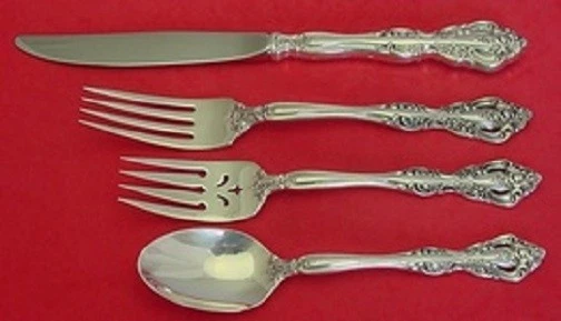 Набор(ы) Michelangelo от Oneida из чистого серебра стандартного размера 4 шт. - Изображение 2 из 4