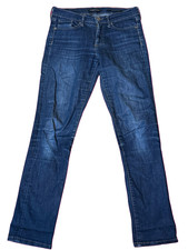 Banana Republic 26 Slim Straight Dark Wash Stretch Denim Womens Jeans