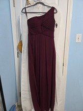 Maroon Bridesmaid Dress Size 6
