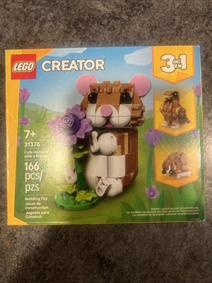LEGO CREATOR 31376 Cute Hamster with a Flower 3in1 