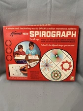 Kenner's Spirograph Drawing Set  Complete Box Kit 1967 Vintage