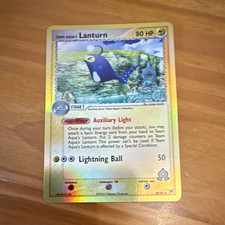 Nintendo Team Aqua's Lanturn 28/95 EX Team Magma vs Team Aqua 2004 Holo