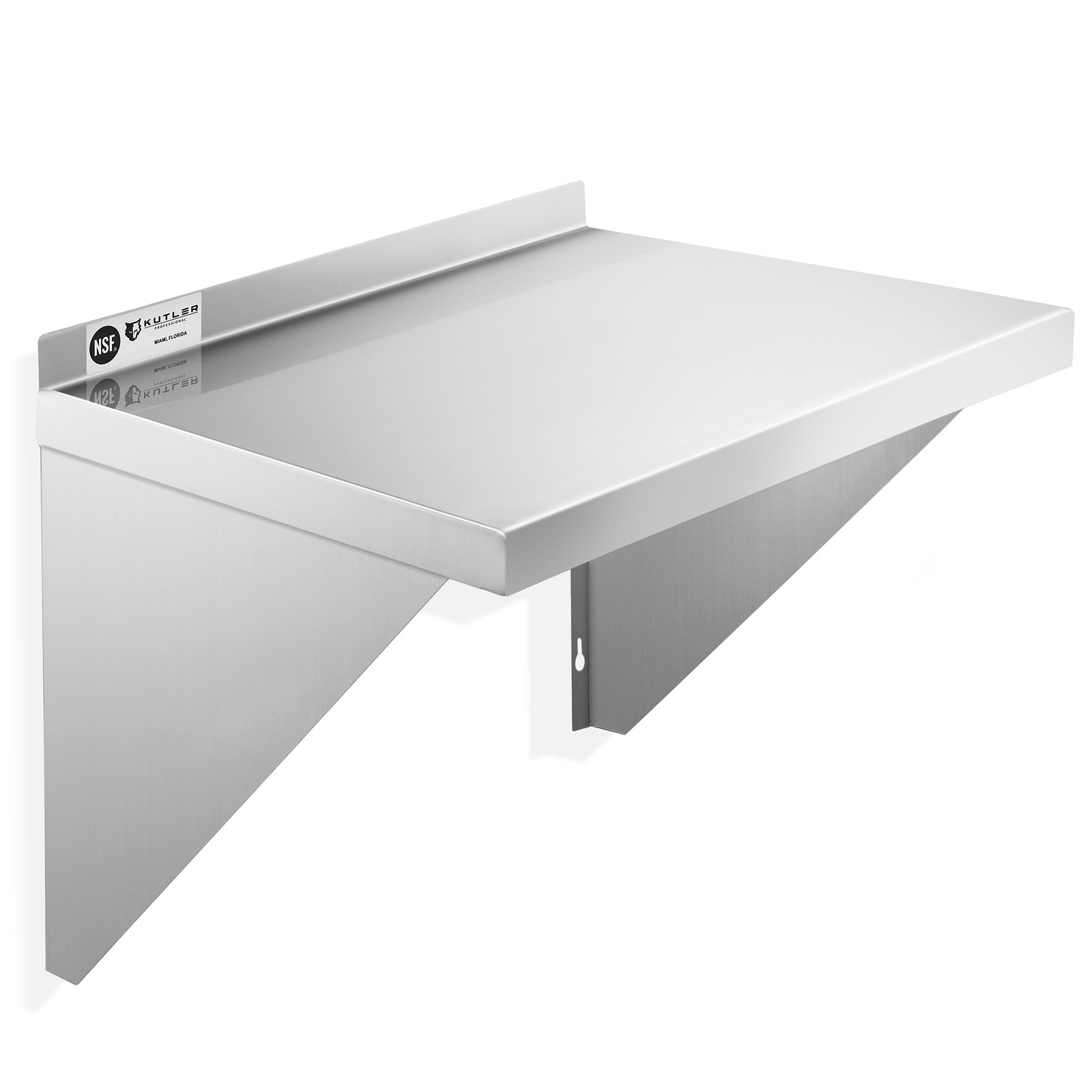 OPEN BOX - 18" x 24" SS Shelf, NSF Commercial Restaurant Wall Shelves