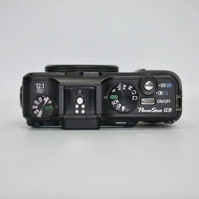 Near Mint] Canon PowerShot G9 Black 12.1MP Digital Camera 6x zoom