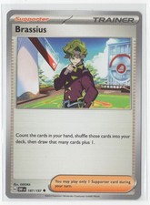 brassius pokemon card Pokmon TCG: SR 190/187 sv8a Terastal Festival ex Obsidian Flames Type Brassius 135/131 Full Art Pokemon