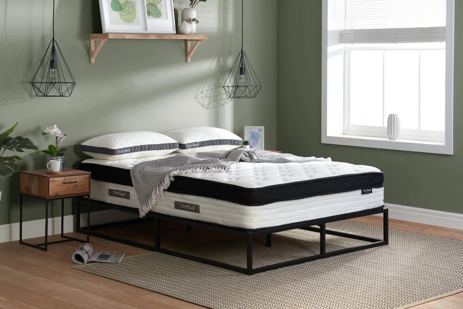 SleepSoul Cloud 800 Mattress (6FT Super King)
