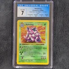 Pokemon CGC 7 Nidoking 11/102 Holo 1st Edition Shadowless Base Set English 1999