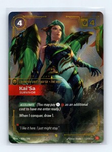 Kai'sa Survivor Riftbound | eBay