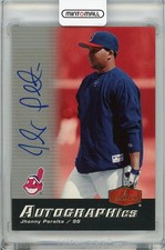 2006 Fleer Flair Showcase Jhonny Peralta Autograph