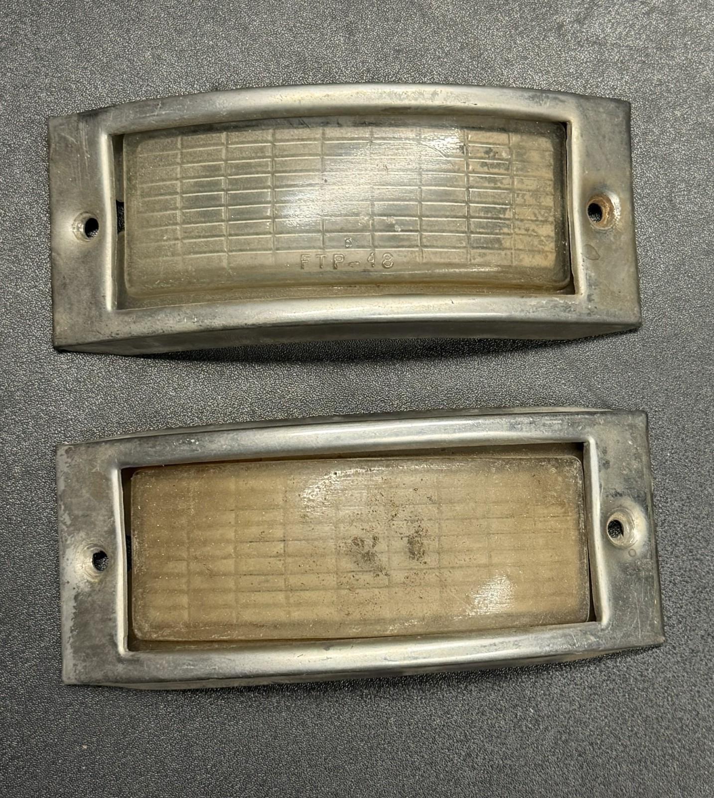 1950 Ford Truck Park Light lens and trim