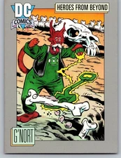 1991 DC Comics Cards #117 G'nort's Custom-Designed Power Ring  