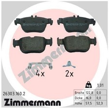 Satz Bremsbeläge Bremsklötze hinten für Skoda Octavia 4 NX3 NX5 | 24075459