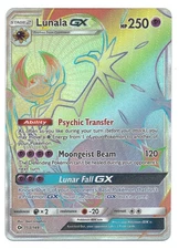 Lunala GX (Secret) 153/149 SM Base Set Holo Pokemon TCG - NM