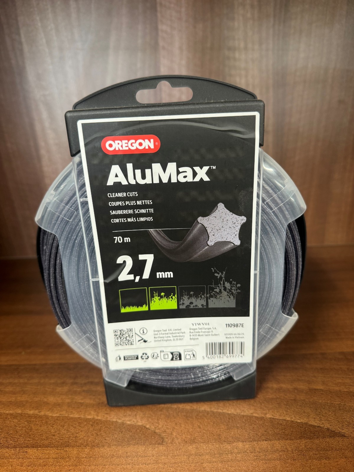 OREGON NYLIUM STARLINE nylon strimmer trimmer line 2.7mm x 70m 110987E strong - Image 2