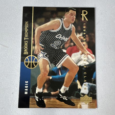 Upper Deck 1994-95 Brooks Thompson Rookie Card - Orlando Magic Basketball #335. rookie card picture