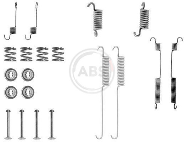 ZubehöRsatz Bremsbacken A.B.S. 0600Q FüR Escort Ford Abft GAA AWA AWF Orion GAF-image