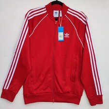 Adidas Originals Red Superstar Tracksuit Top Jacket | Men's Medium