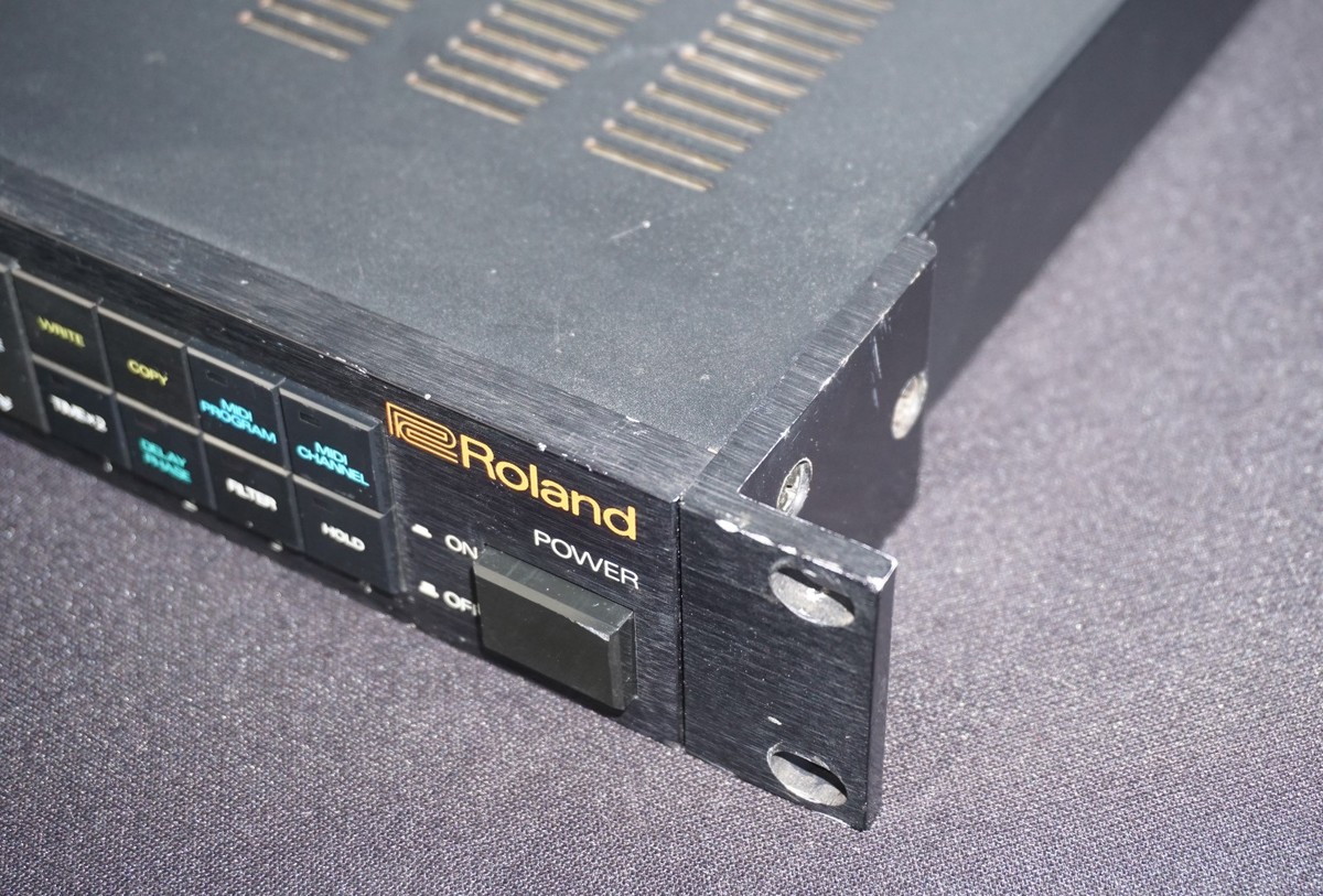 Roland MIDI Digital Delay SDE-2500 1U Rack Effects FX - 100V | eBay