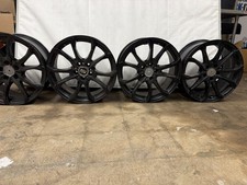 Oz Racing Msw48 18x8 Wheels 5x112 Et28 Black Audi Vw Mercedes Porsche Set 4