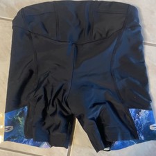 Women s Sugoi Medium Black Thunder Sky Triathlon Shorts
