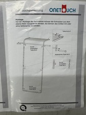 ONETOUCH Gardarobe mit Hutablage schwarz