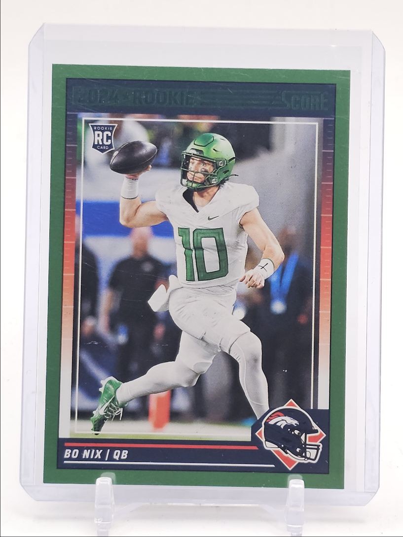 BO NIX 2024 SCORE FOOTBALL ROOKIE DENVER BRONCOS #332 RC Q4725