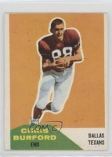 1960 Fleer Chris Burford #81 d4y
