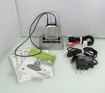 Phonak ComPilot 1 Bluetooth Streamer & Remote Control w/ TVLink 2 Base Station