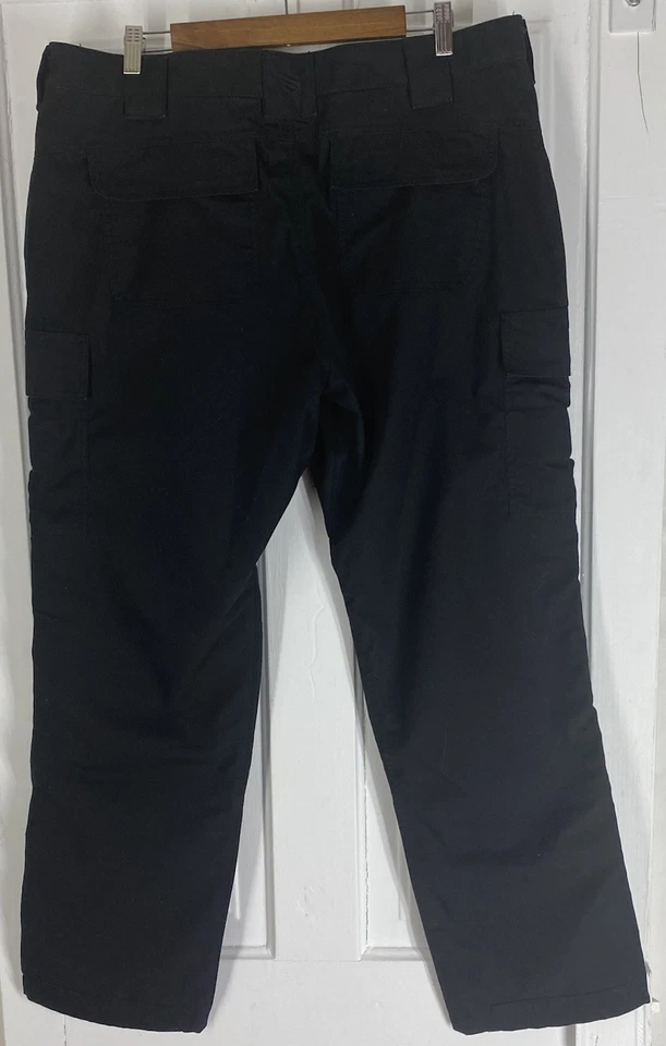 Blackhawk! (38x32 Mens Size) Pursuit Pant, Black Canvas Tactical Cargo Pants - Image 4 of 4