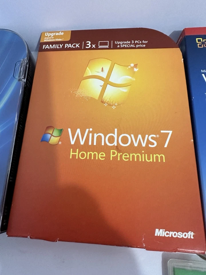 Lot of 4 Computer Software OS Windows 7 Vista Word 2010 - Image 3 of 4