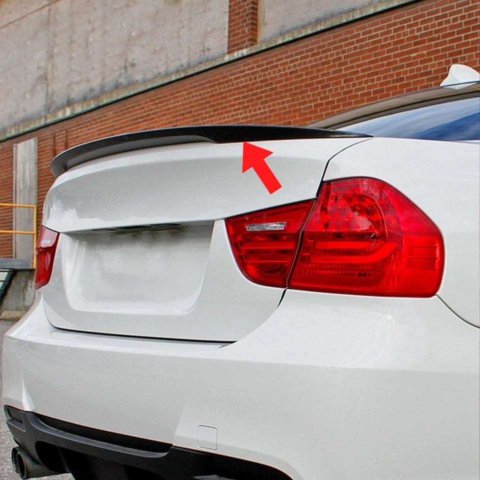 Rear M3 Style Trunk Spoiler Wing Lip For BMW E90 320i 328i 335i xDrive 2005-2011 Foto 2 de 4