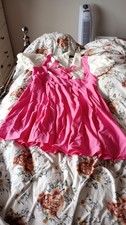 pink and white sissy dress 3xl