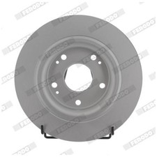 2x Bremsscheibe hinten für Honda Civic X FC | 26229166