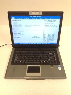 Asus F3S Notebook PC Intel Core 2 Duo T7300 2.0GHz 15.4'' Laptop w/4GB RAM, No HD