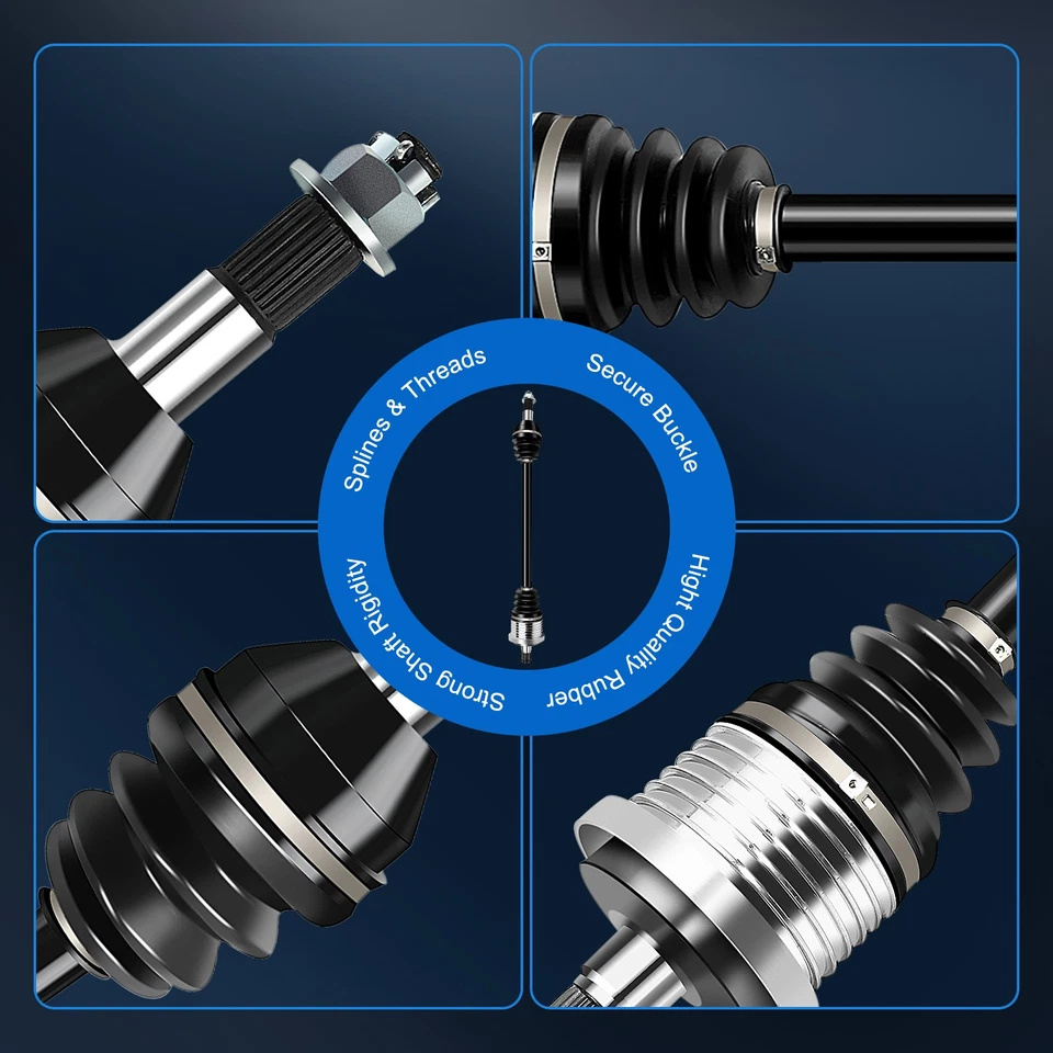 ECCPP CV Joint Axle Fits Can-Am Maverick 1000R 2014-2018 Rear Left/Right - Image 3 of 4