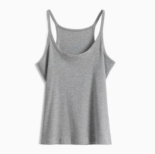 Tank Top Damen Innenbekleidung Sommer Oberbekleidung feine Schulterriemen Arbeitsshirt - Bild 11 von 32