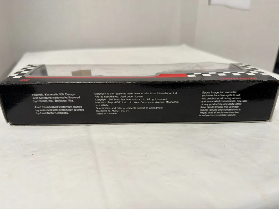 1993 Matchbox Team Convoy #28 Havoline Davey Allison – Limited Edition – NIB - Image 3 of 3