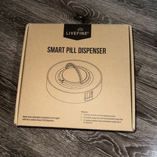 Smart WiFi 28 Day Automatic Pill Dispenser with Lock  Alarm, Clear Lid