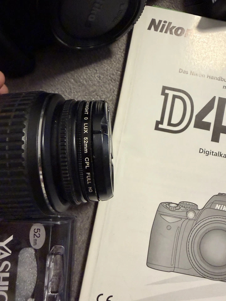 Nikon D40x Spiegelreflexkamera Nikkor Zoom-Objektiv AF-S 18-55mm 1:3,5-5,6 GII - Bild 3 von 4