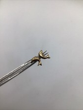 14k Yellow Gold Dolphin Stud Earrings -0.17 Grams, 5.5x7mm-