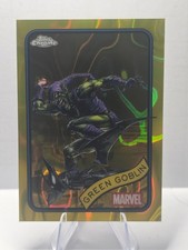 GREEN GOBLIN #161 2025 Topps Chrome Marvel YELLOW LAVA Refractor