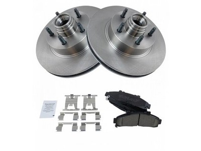 For 2000-2002 Mazda B3000 Brake Pad and Rotor Kit Front 48459RJDJ 2001 RWD