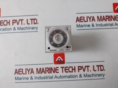 Autonics AT8N Multi Function Analog Timer 0-1 Min 24-240VAC 50/60Hz 3.3VA