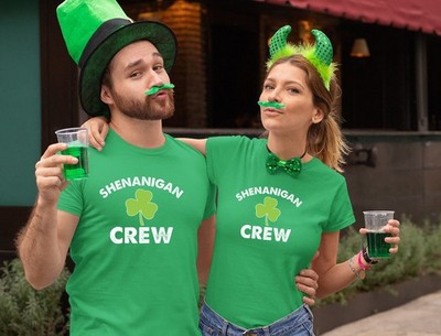 Lustiges St Patrick's Day Drinking Team T-Shirt Irish Event Paddys Herren...